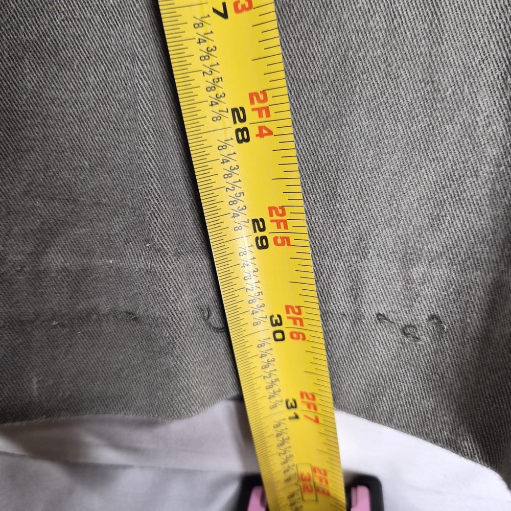 Vintage Polo Ralph Lauren Pleated Chino Pants Men's 38x30 Gray 100 Cotton - Picture 8 of 16